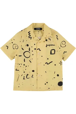 Jacquemus Camisa De Algodón Estampada