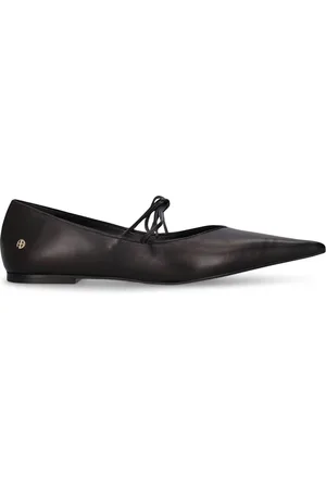 ANINE BING Zapatos Planos De Piel 10mm