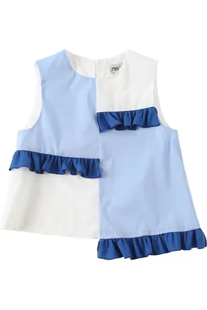 Simonetta Top De Popelina De Algodón