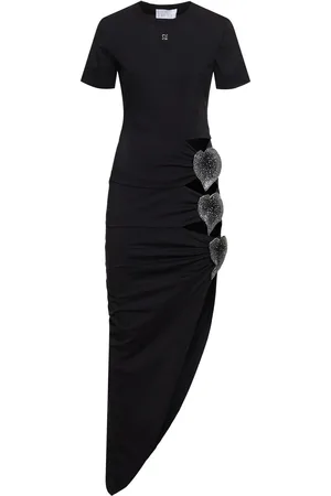 GIUSEPPE DI MORABITO Vestido Maxi De Jersey Con Aberturas