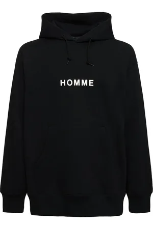 Comme des Garçons Sudadera De Algodón Con Logo Y Capucha