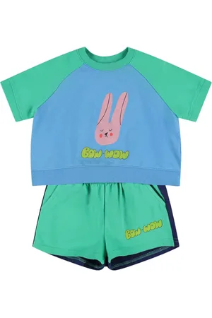 Jelly Mallow Camiseta Y Shorts De Jersey De Algodón