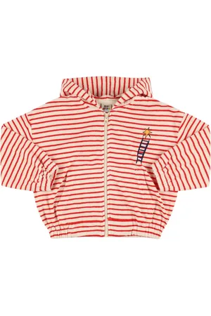 Jelly Mallow Sudadera De Algodón Con Capucha