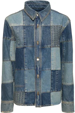 Marc Jacobs Falda De Denim Patchwork
