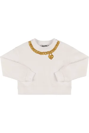 Moschino Sudadera Corta De Algodón