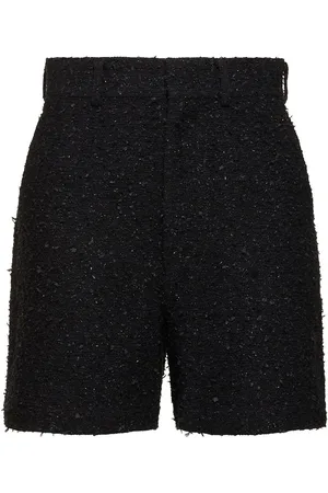 JUNYA WATANABE Shorts De Tweed De Algodón
