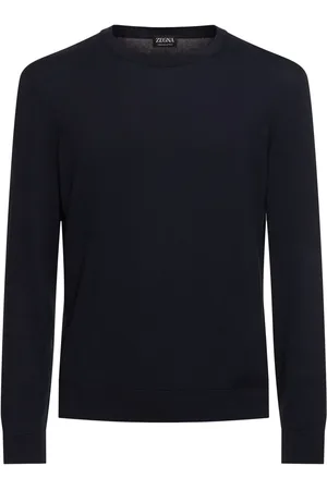 Ermenegildo Zegna Suéter De Algodón Con Cuello Redondo