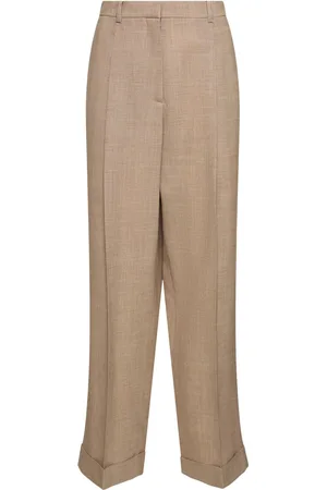The Row Pantalones Rectos De Lana
