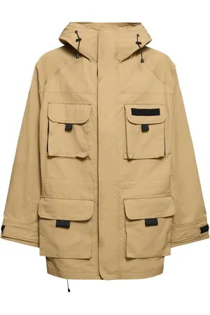 JUNYA WATANABE Chaqueta De Algodón Y Nylon Con Capucha