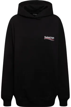 Balenciaga Sudadera Medium Fit De Algodón Con Capucha