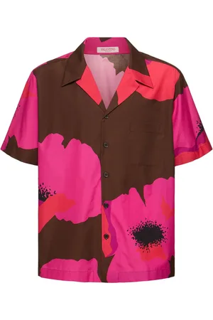VALENTINO Camisa Con Manga Corta