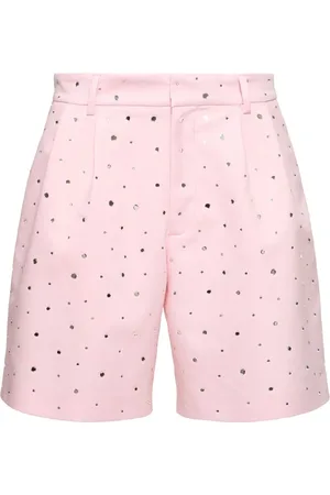 GIUSEPPE DI MORABITO Shorts De Algodón Con Decoraciones