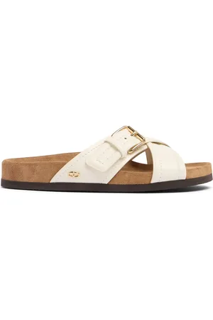 VALENTINO GARAVANI Sandalias Planas De Piel 30mm