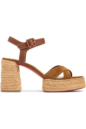 Christian Louboutin Sandalias De Ante 70mm