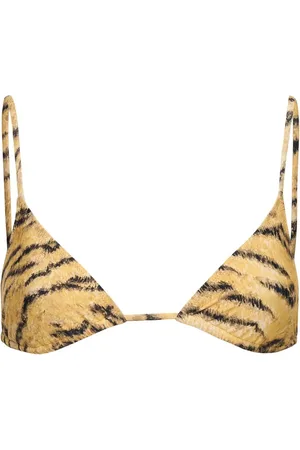 Tropic of C Top De Bikini Triangular Con Estampado