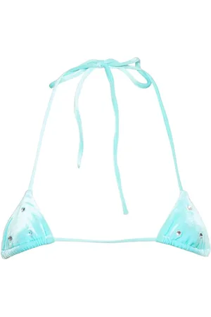 Dsquared2 Top De Bikini Triangular De Chenilla