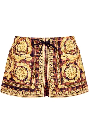 VERSACE Bañador Shorts De Nylon Estampado
