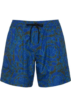 VERSACE Bañador Shorts De Nylon Estampado