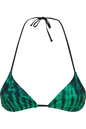 Tropic of C Top De Bikini De Tech Reciclado Y Estampado