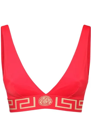 VERSACE Top De Bikini Con Cenefa Griega