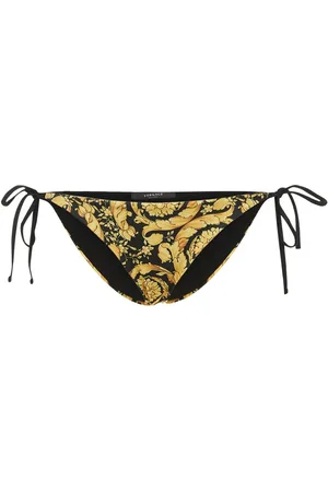 VERSACE Braguitas De Bikini Con Estampado Barroco