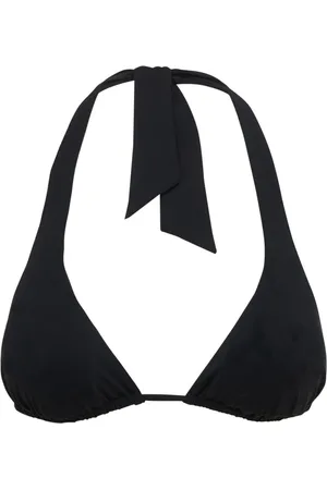 Dolce & Gabbana Top De Bikini Triangular De Jersey Con Relleno