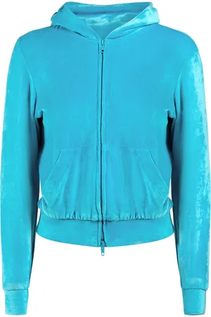 Balenciaga Sudadera De Viscosa Con Capucha Y Cremallera
