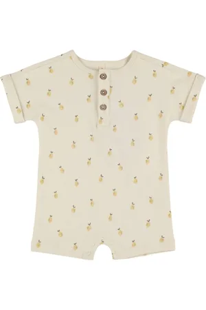 Quincy Mae Pelele De Algodón Orgánico Estampado