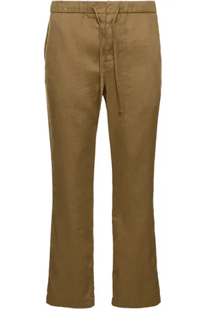 Frescobol Carioca Pantalones Chino De Lino Y Algodón
