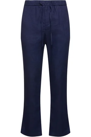 Frescobol Carioca Pantalones Chino De Lino Y Algodón