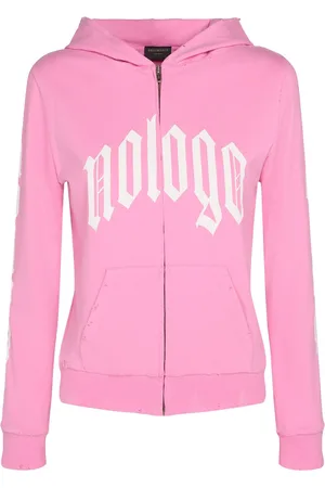 Balenciaga Sudadera De Algodón Con Capucha