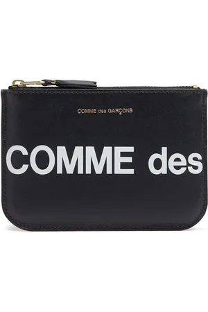 Comme des Garçons Cartera Huge De Piel Con Logo
