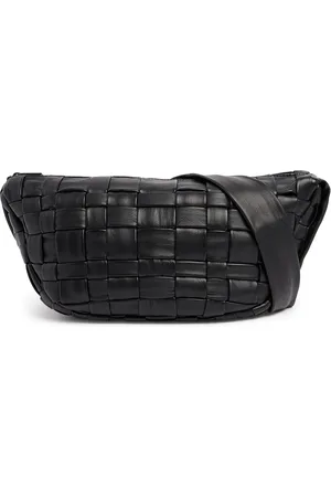 St Agni Bolsa De Hombro Crescent De Piel Texturizada