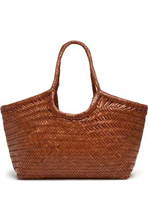 Dragon Diffusion Bolso Grande Nantucket De Piel Tejida