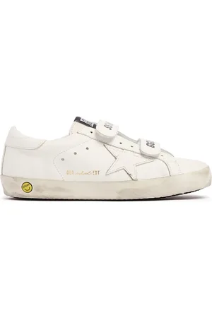 Golden Goose Sneakers Old School De Piel Con Correas