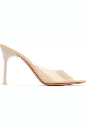 Amina Muaddi Mules De Pvc 95mm