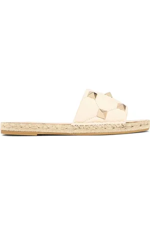 VALENTINO GARAVANI Espadrillas Roman Stud De Piel 20mm