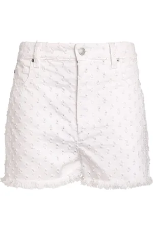 Isabel Marant Shorts De Denim De Algodón