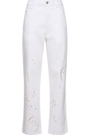 Isabel Marant Pantalones De Algodón
