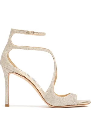 Jimmy Choo Sandalias Con Glitter 95mm