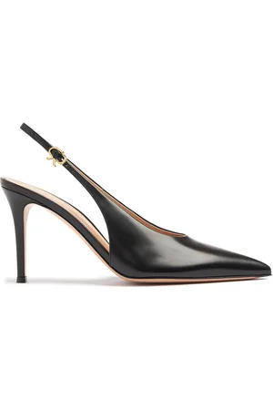 Gianvito Rossi Zapatos Destalonados Tokio De Piel 85mm