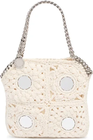 Stella McCartney Bolso De Hombro Mini Crochet Con Espejos