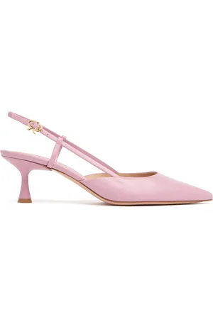 Gianvito Rossi Zapatos De Tacón Destalonados De Piel 55mm