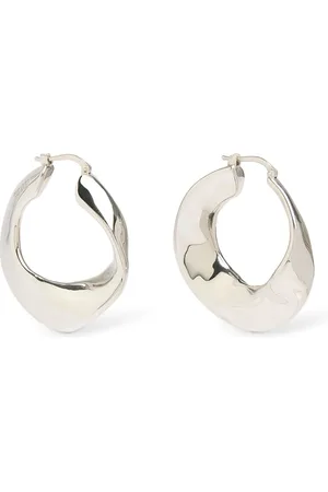 Jil Sander Pendientes De Aro Pequeños