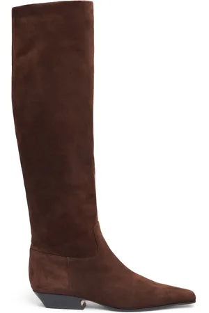 Khaite Botas Altas De Ante 25mm