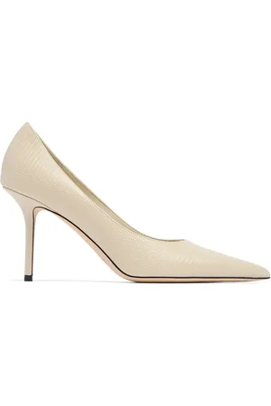 Jimmy Choo Salones De Piel Efecto Lagarto 85mm