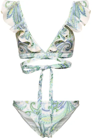ZIMMERMANN Bikini Con Volantes