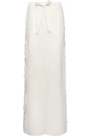 ZIMMERMANN Pantalones De Encaje De Lino
