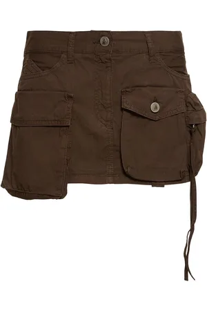 The Attico Minifalda Cargo De Lona