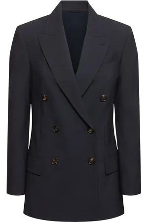 Brunello Cucinelli Chaqueta Cruzada De Lana